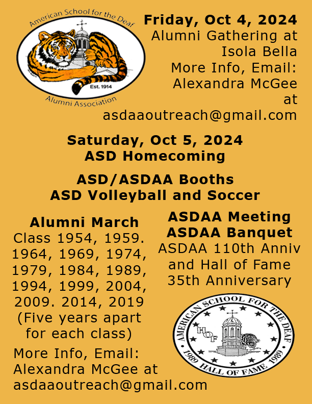 2024 ASD Homecoming Flyer
